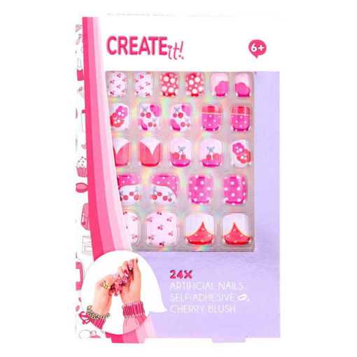 Picture of CREATE IT - SELF-ADHESIVE ARTIFICIAL NAILS CHERRIES